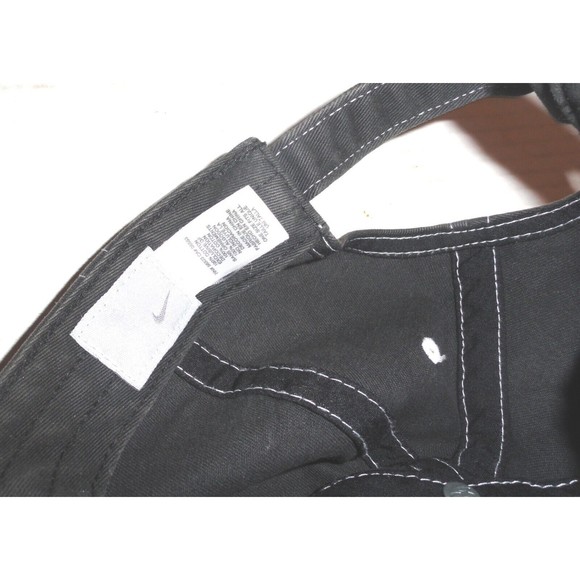 Nike Strapback Adjustable Unisex Hat Gray 100% Cotton PLEASE READ - Picture 7 of 8